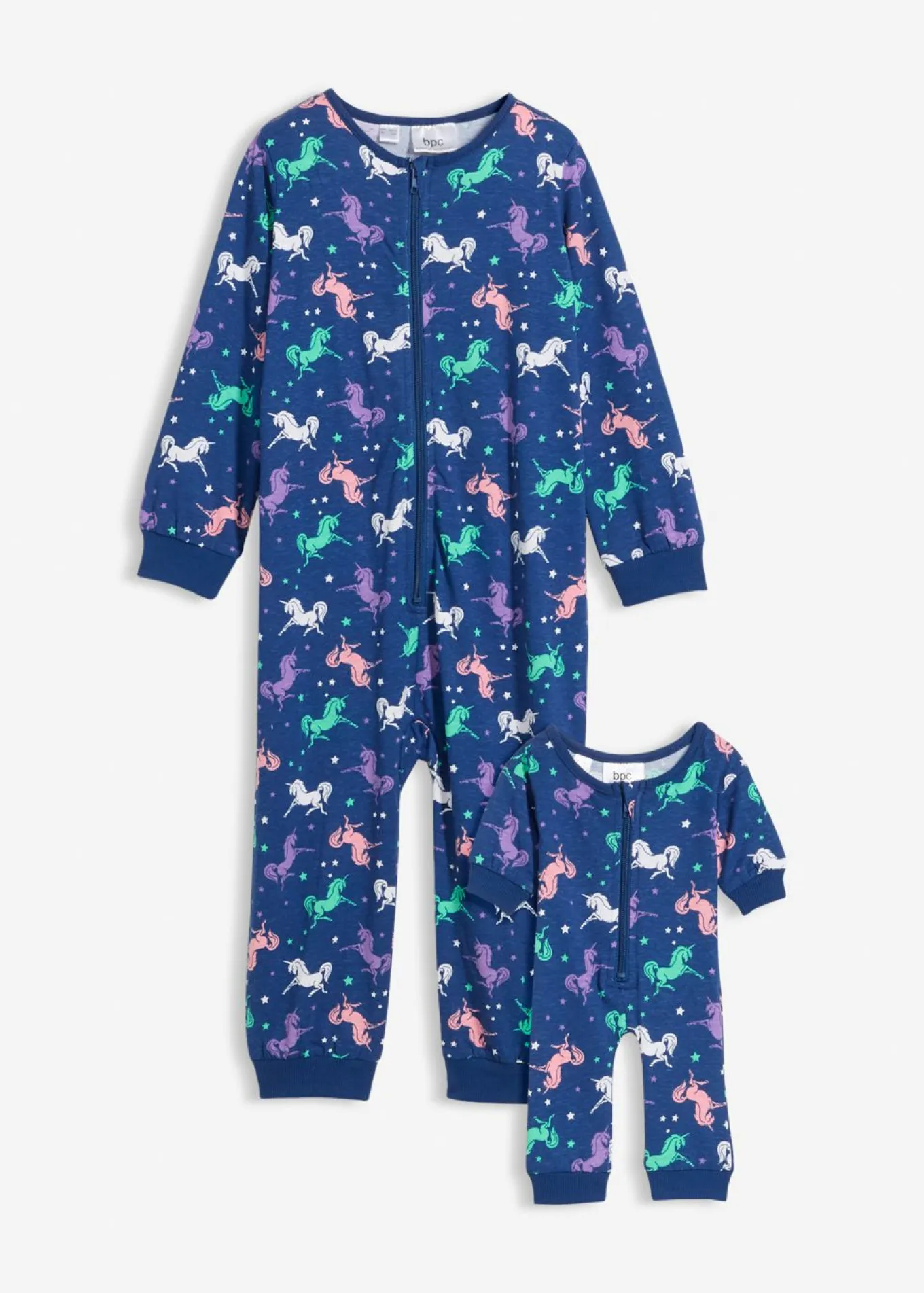 Mono de pijama de niña + mono de muñeca (2 piezas)