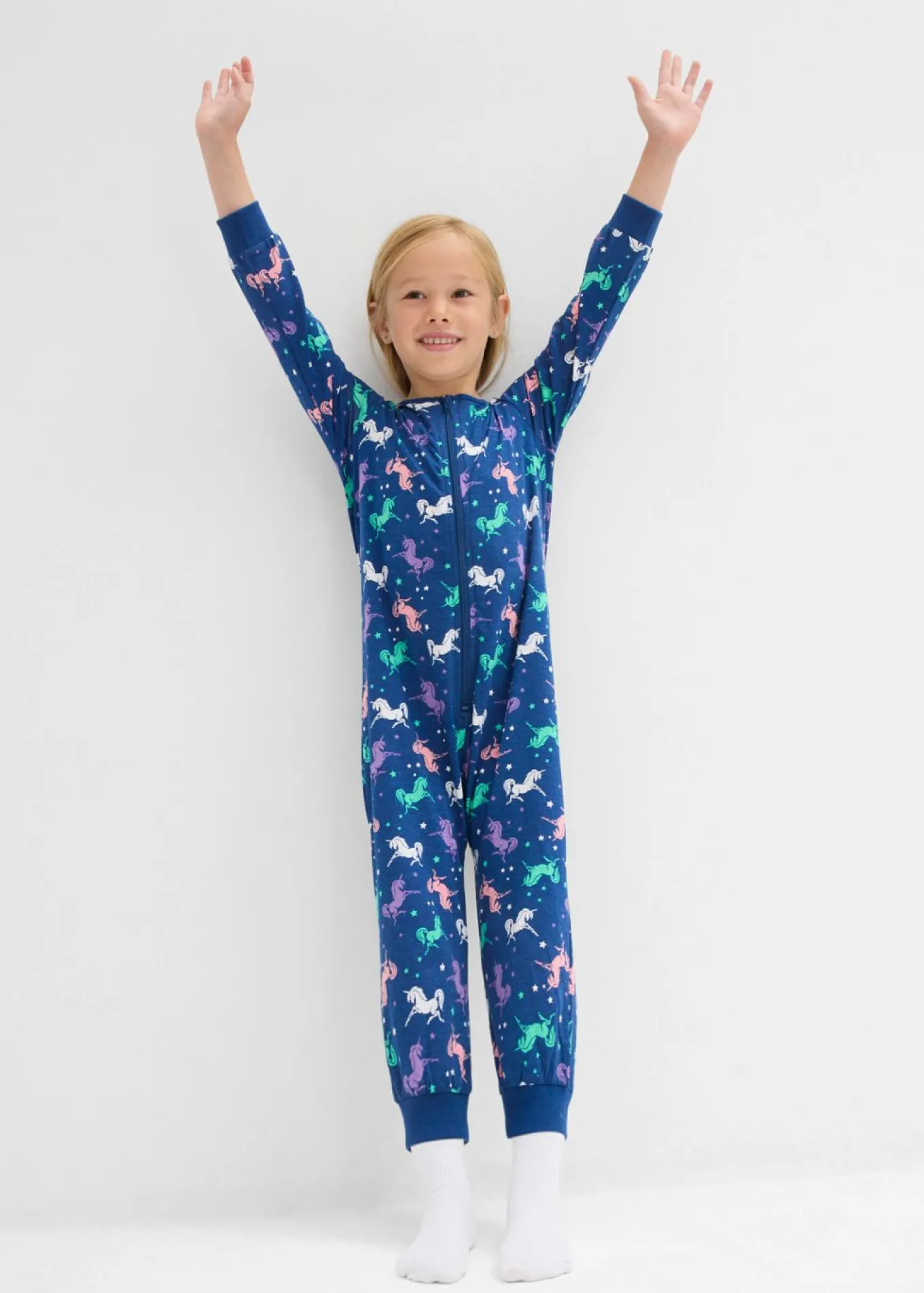 Mono de pijama de niña + mono de muñeca (2 piezas)