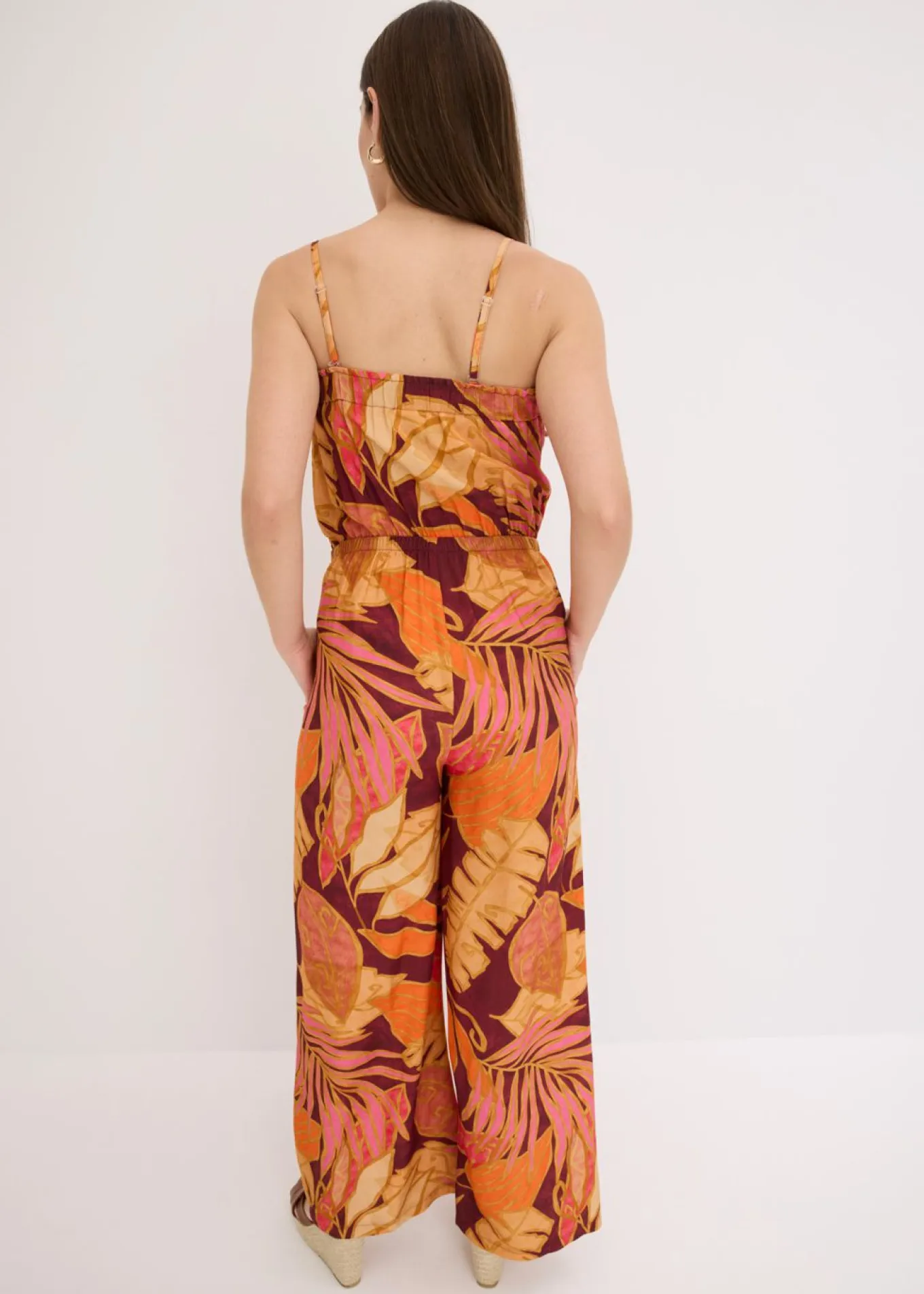 Mono estampado de viscosa fluida