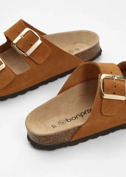 Mules de piel