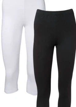 Pack de 2 leggings cropped