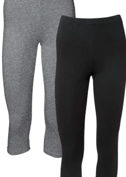 Pack de 2 leggings cropped