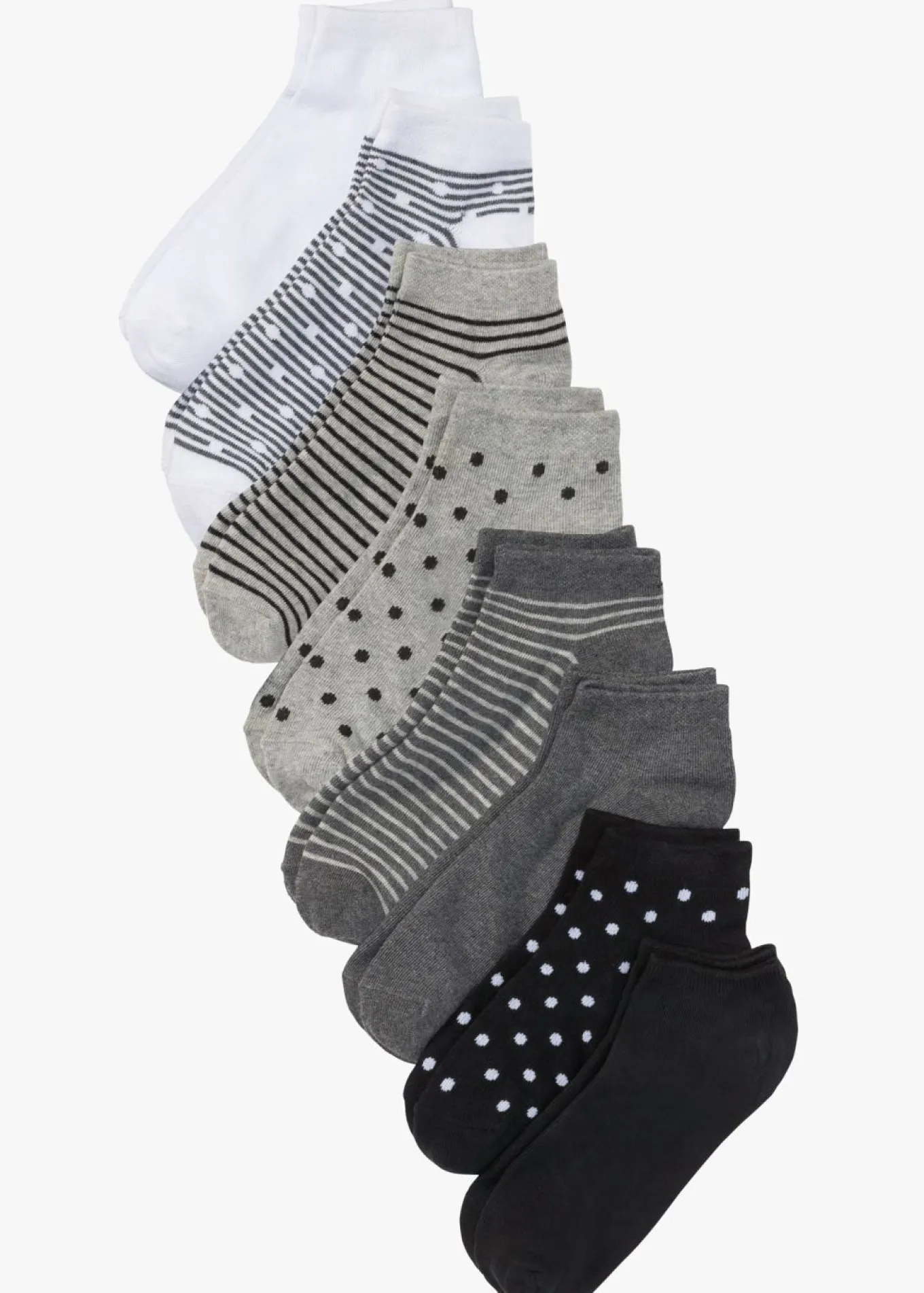 Pack de 8 pares de calcetines deportivos