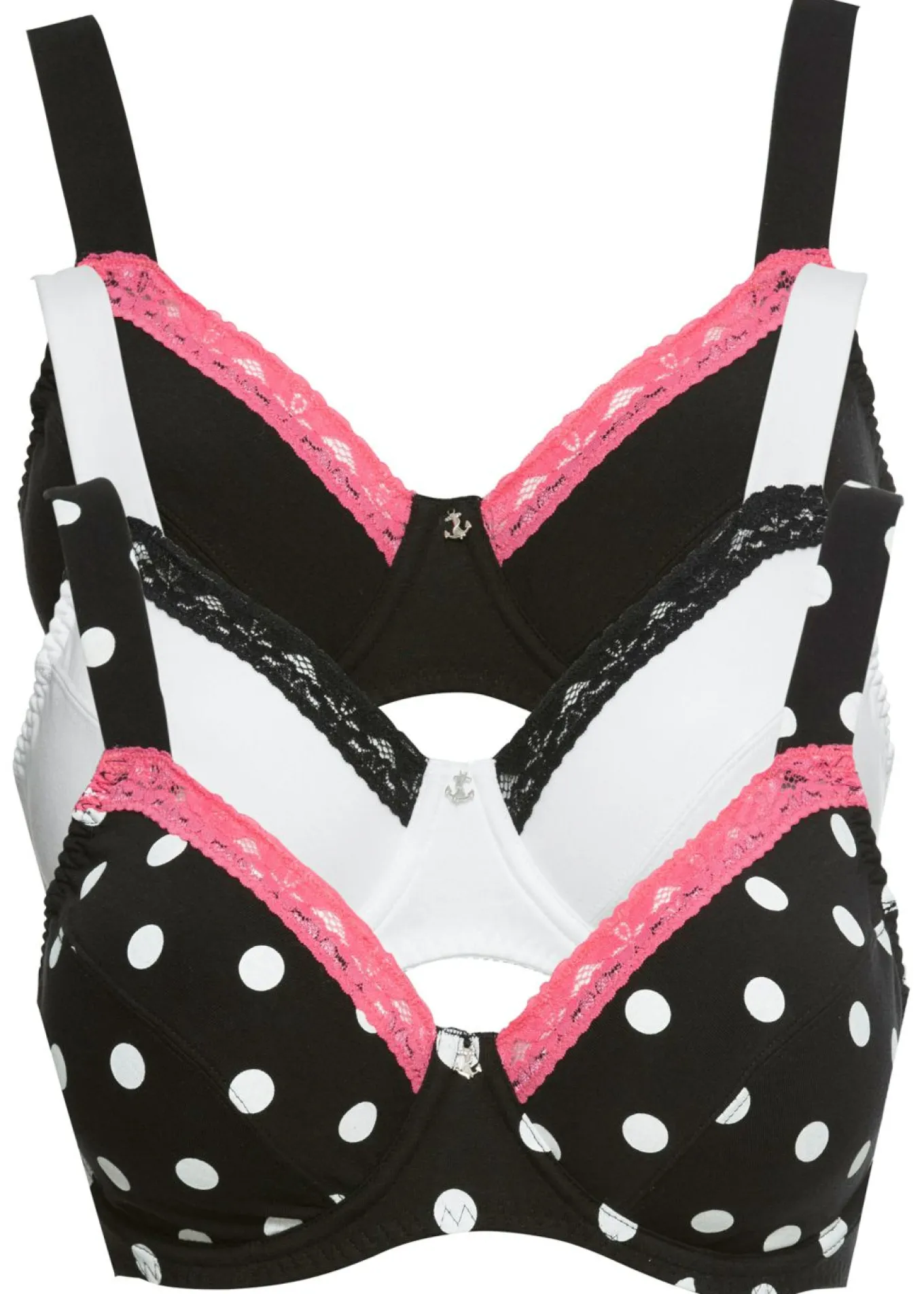 Pack de 3 sujetadores