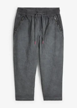 Pantalón 3/4 con cordón en contraste