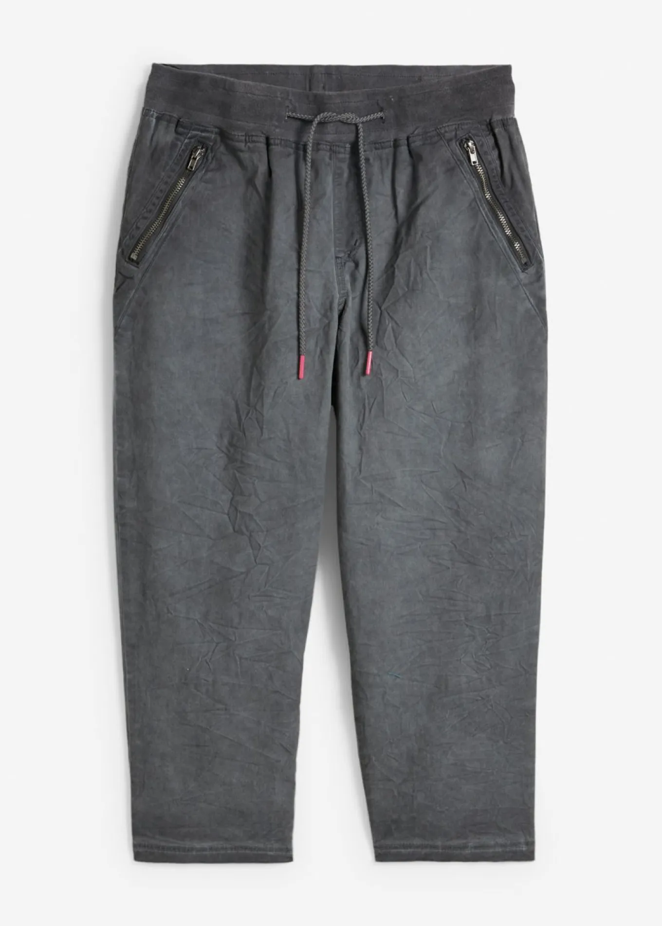 Pantalón 3/4 con cordón en contraste