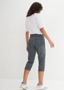 Pantalón 3/4 con cordón en contraste