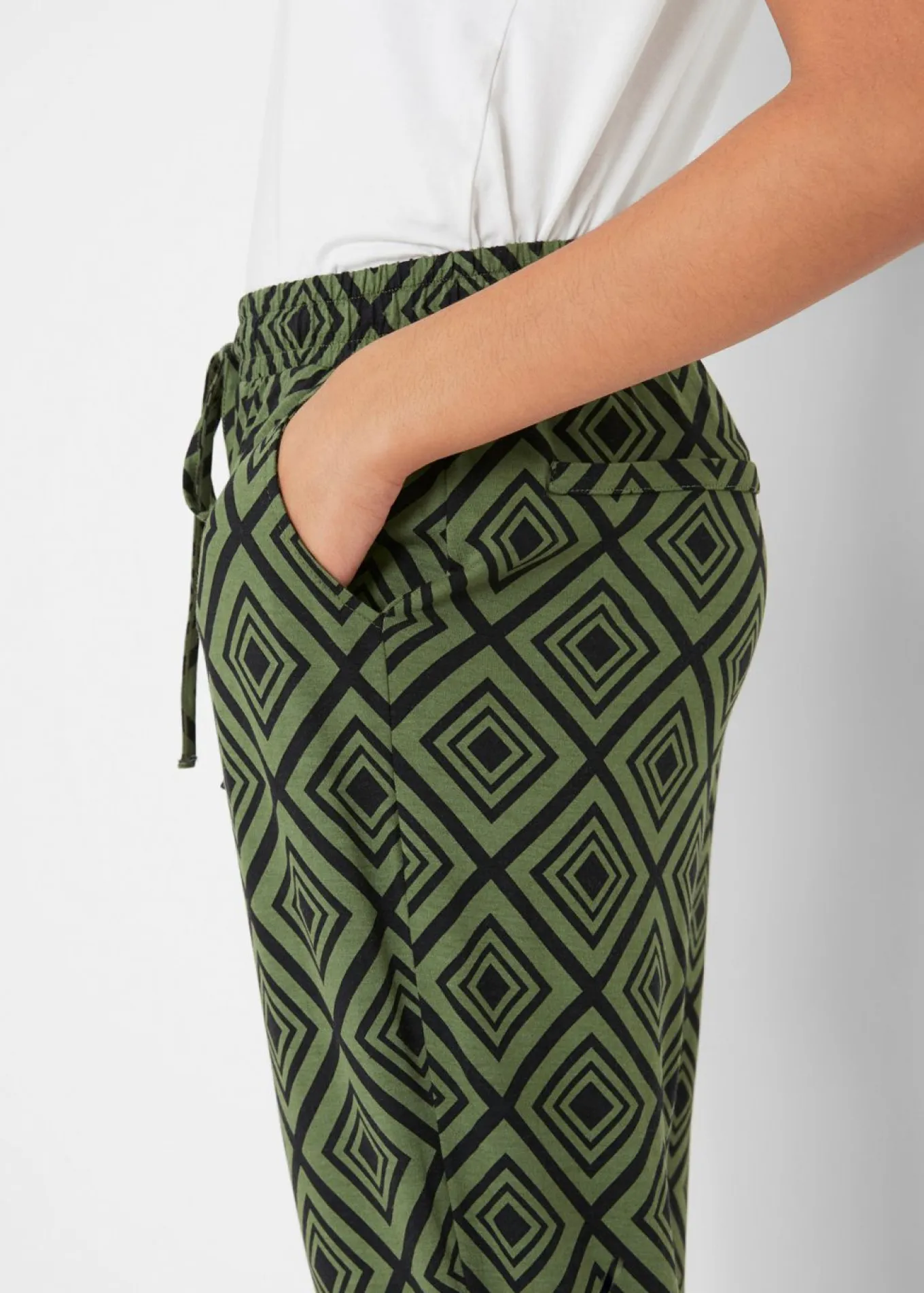 Pantalón 3/4 estampado