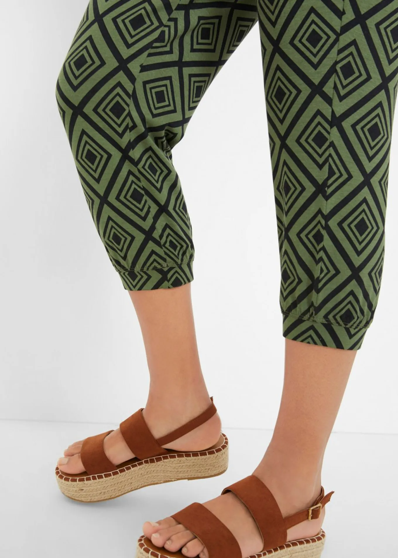 Pantalón 3/4 estampado