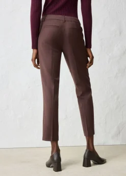 Pantalón ajustado con lana