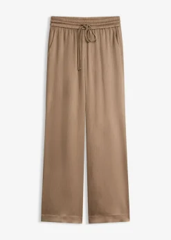 Pantalón ancho con cinturilla cómoda