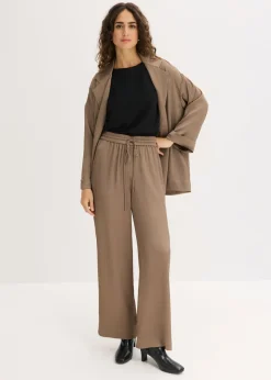 Pantalón ancho con cinturilla cómoda