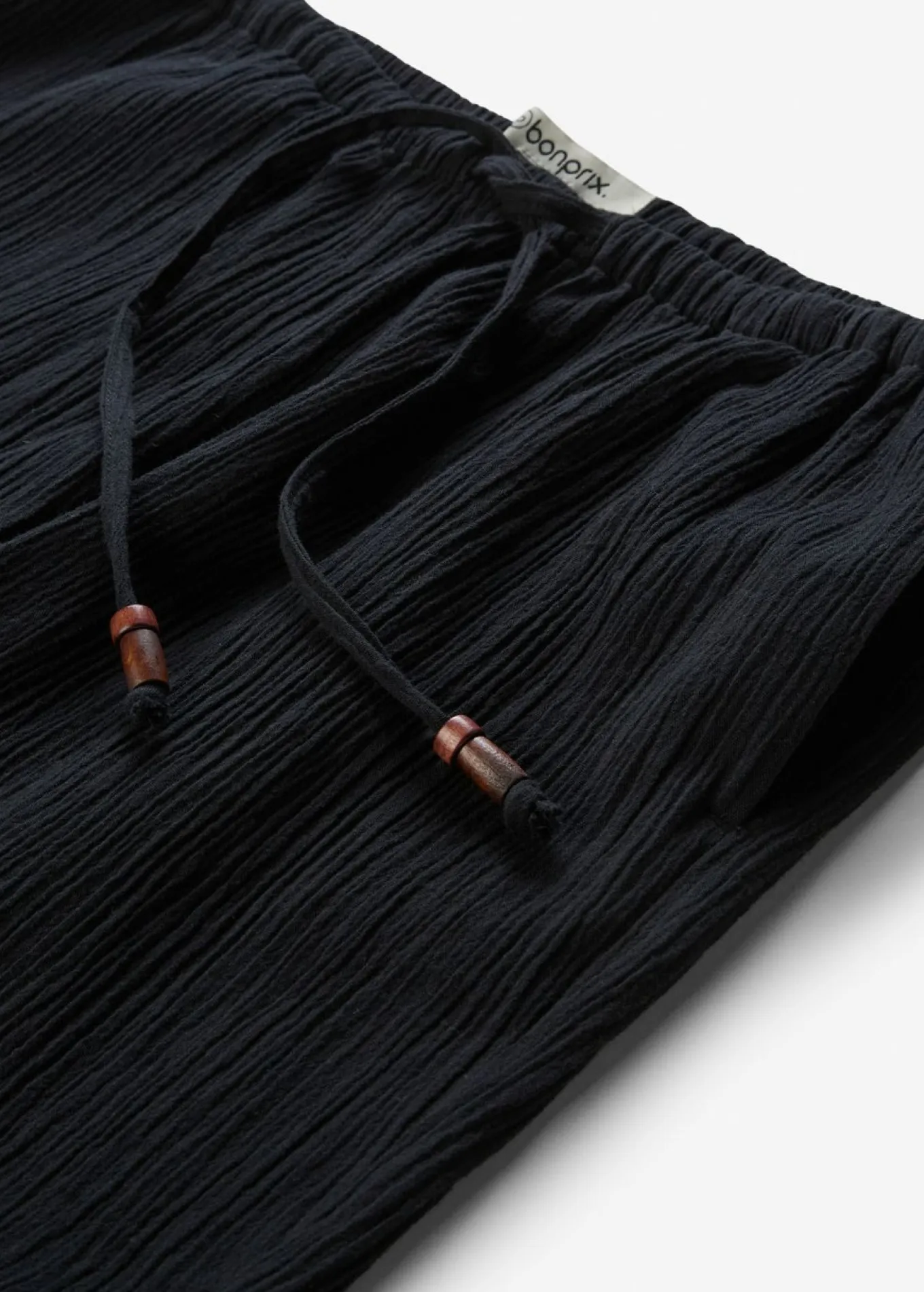 Pantalón ancho con efecto estructurado