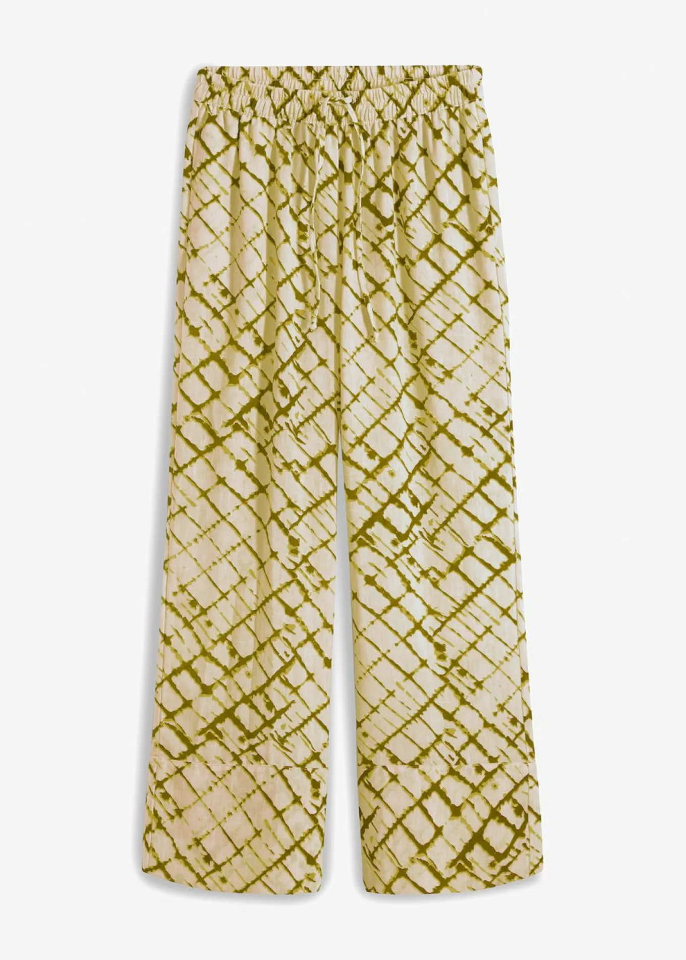 Pantalón ancho con estampado