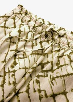 Pantalón ancho con estampado