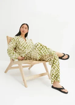 Pantalón ancho con estampado