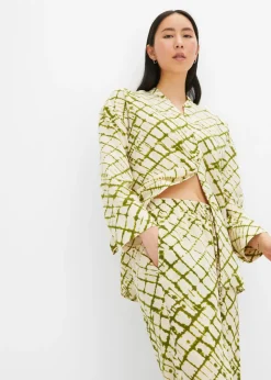 Pantalón ancho con estampado