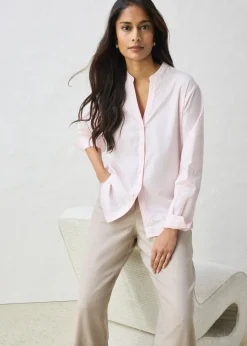 Pantalón ancho de 5 bolsillos con lana