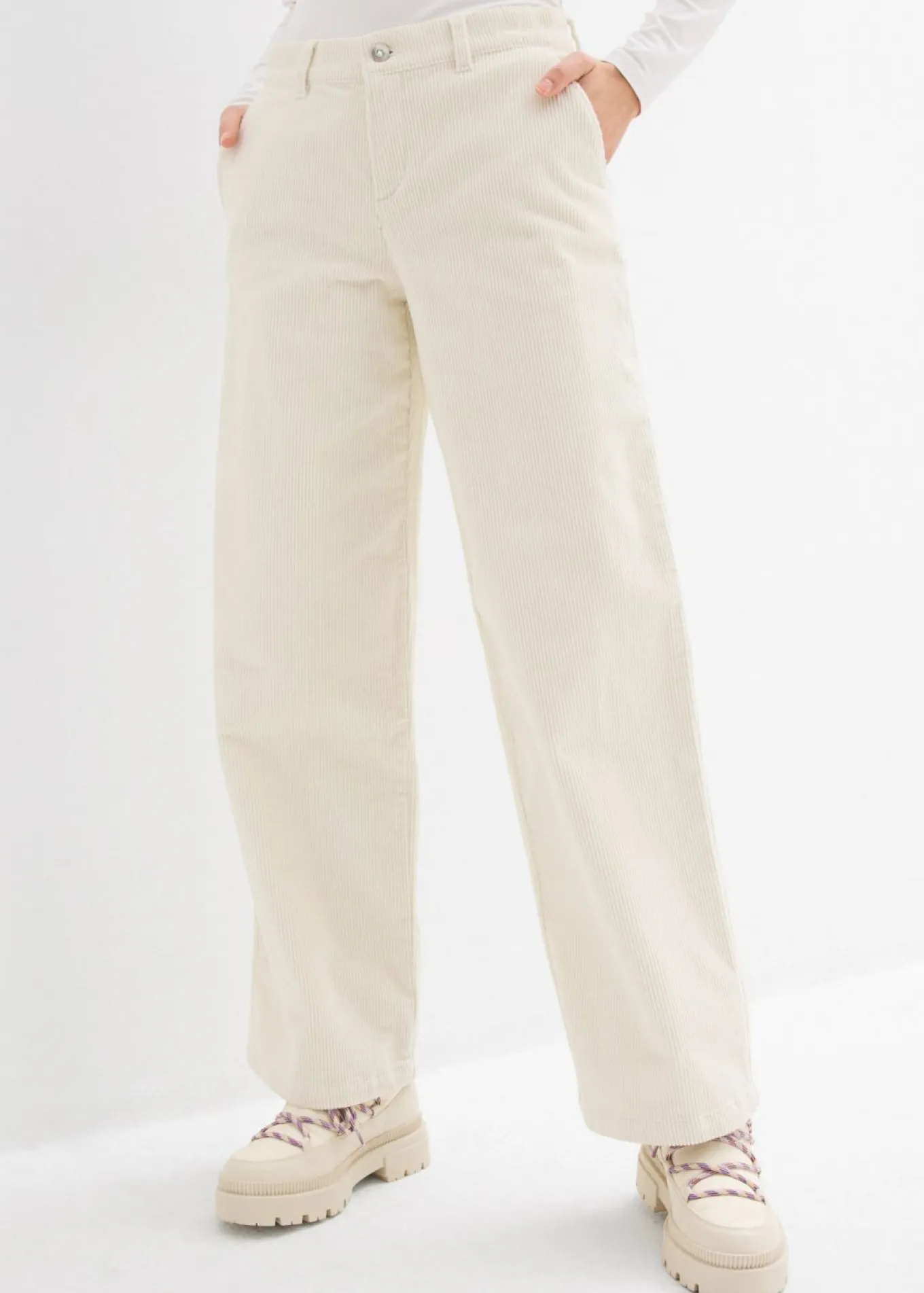 Pantalón ancho de pana