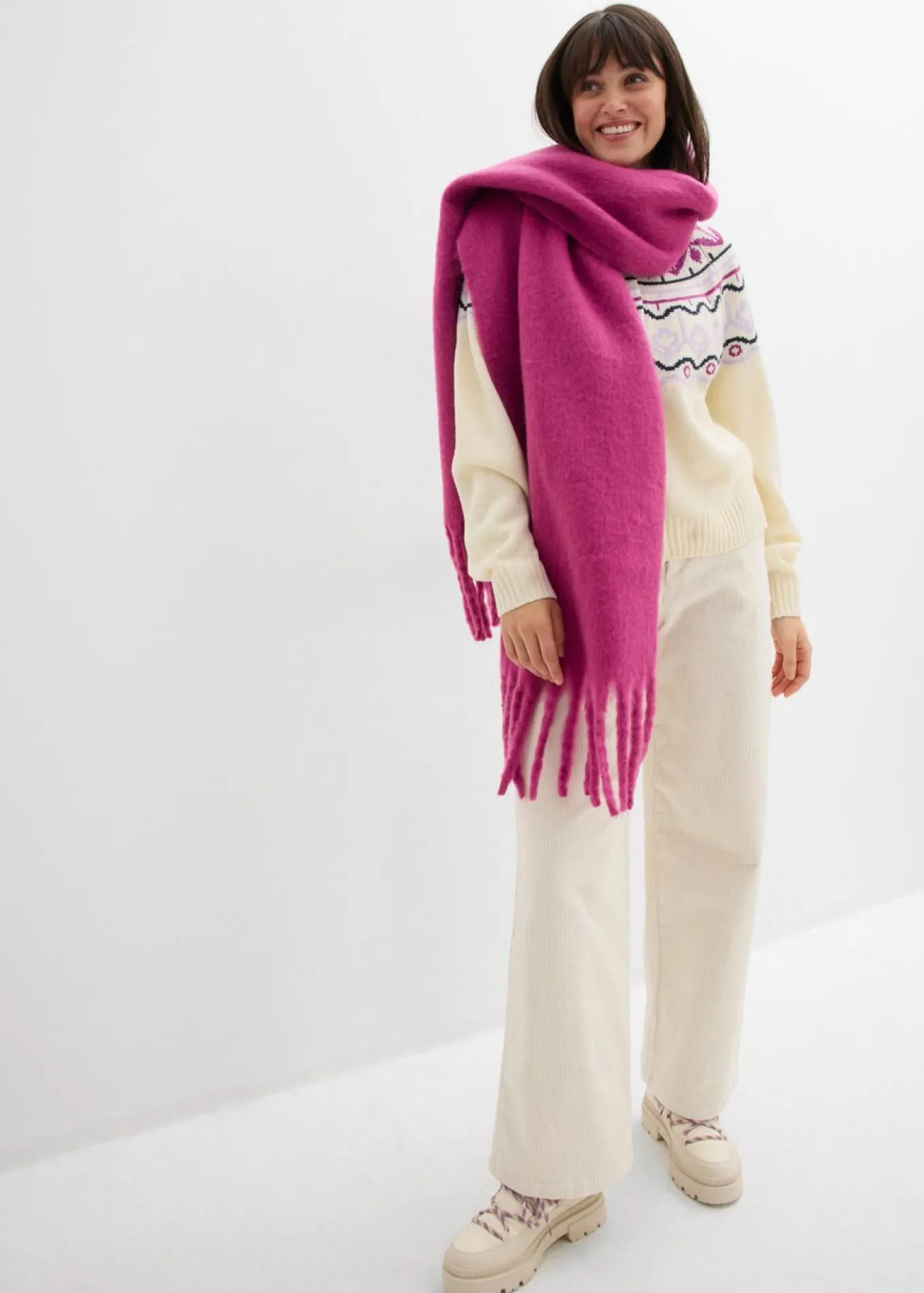 Pantalón ancho de pana