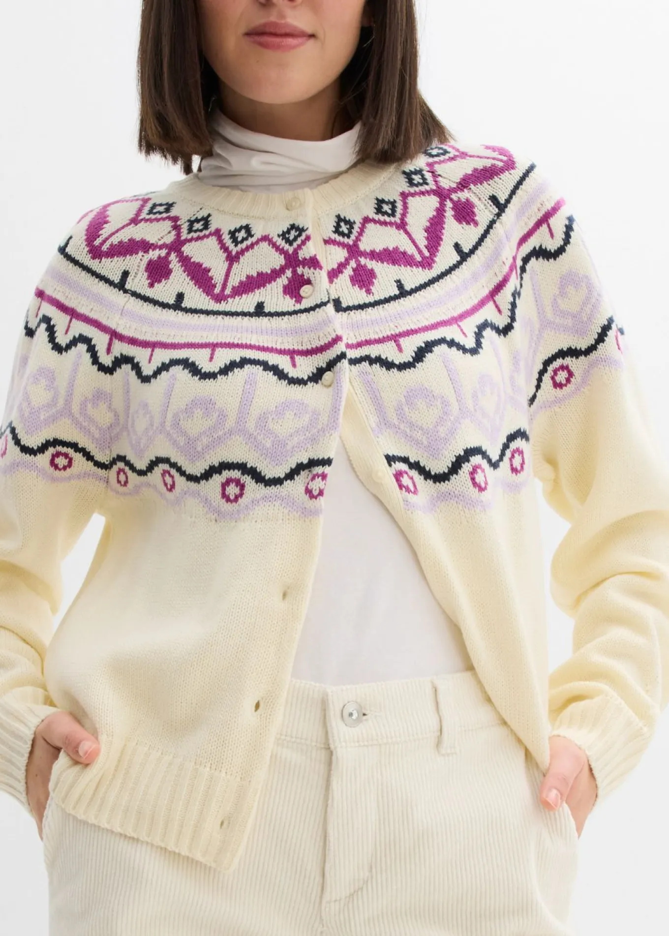 Pantalón ancho de pana