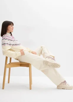 Pantalón ancho de pana