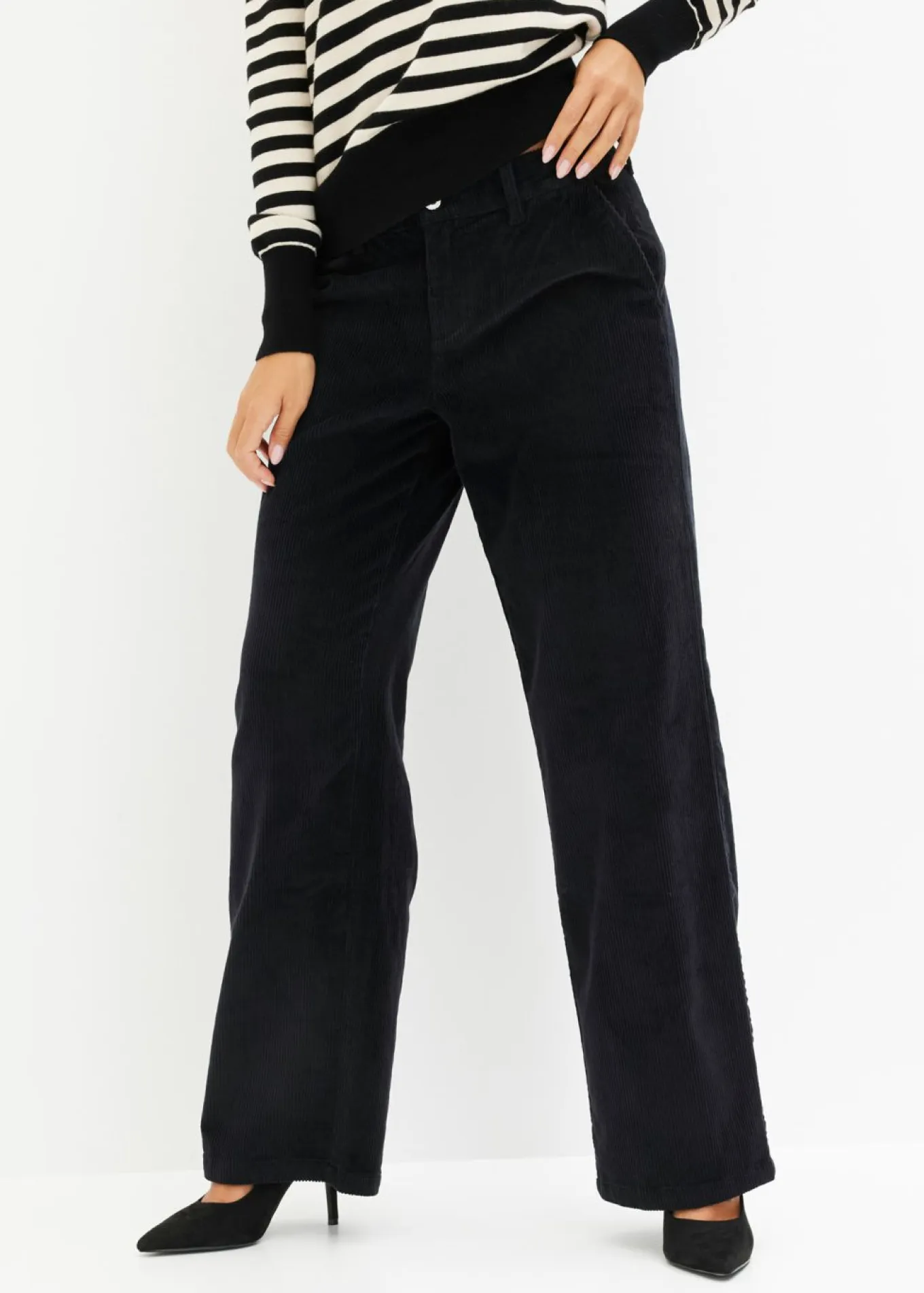 Pantalón ancho de pana