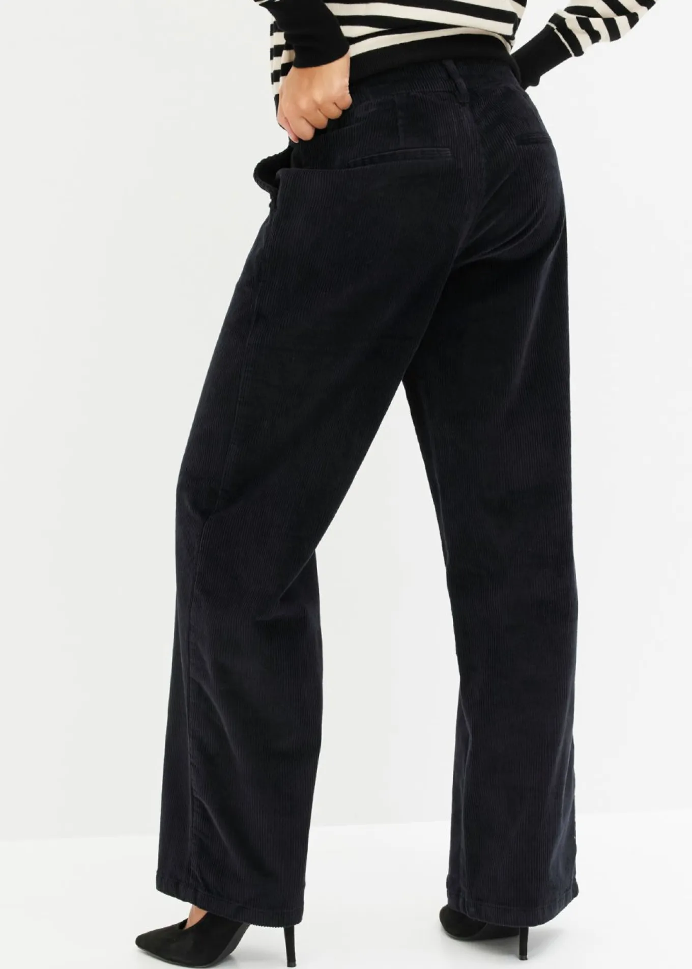 Pantalón ancho de pana