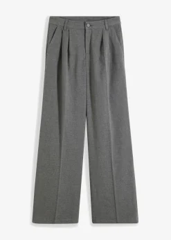 Pantalón ancho de pliegues