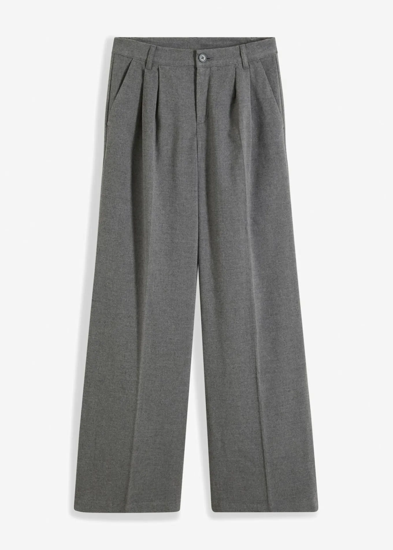 Pantalón ancho de pliegues