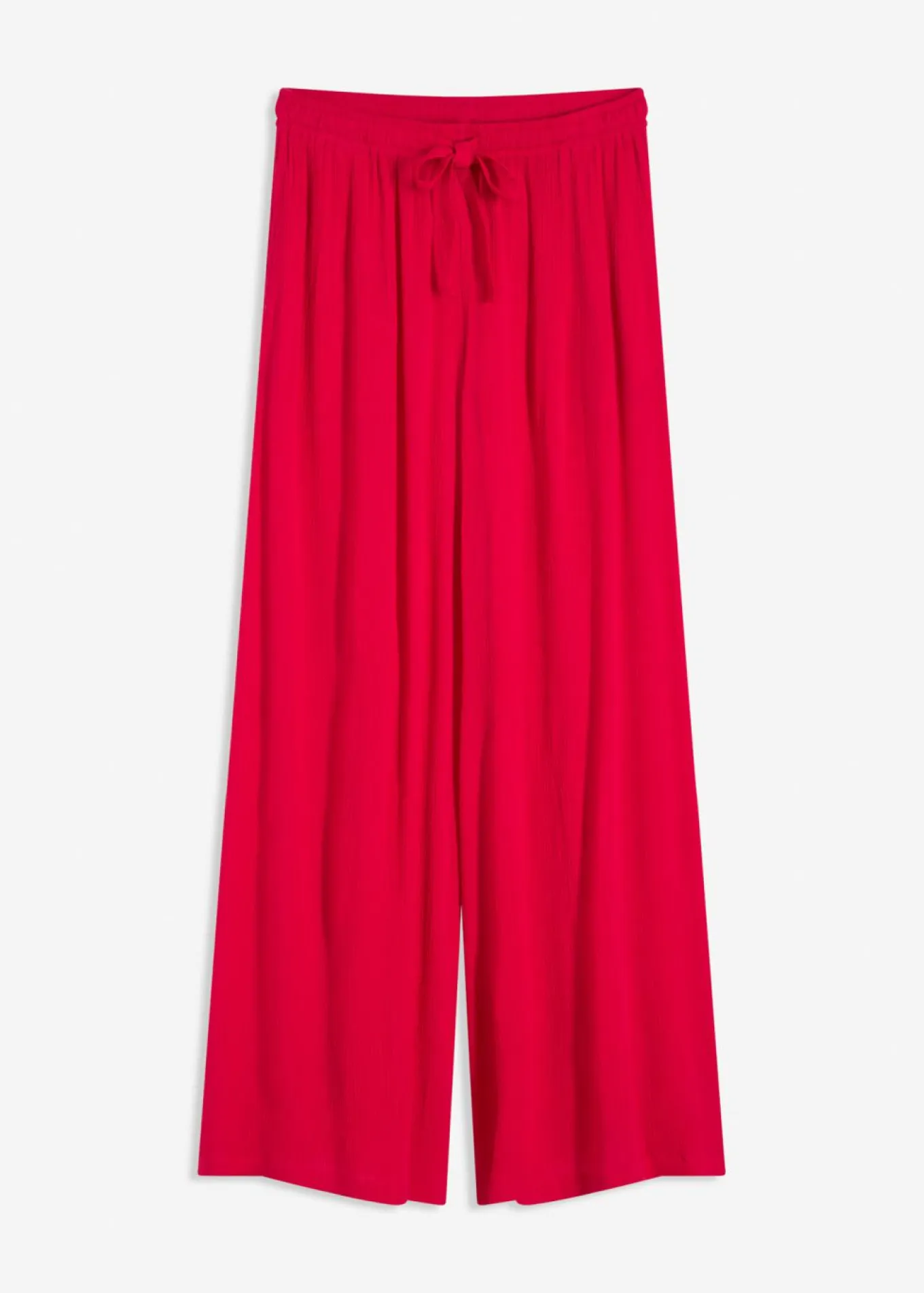Pantalón ancho de viscosa fina