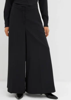 Pantalón ancho y fluido con cinturilla cómoda