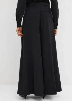 Pantalón ancho y fluido con cinturilla cómoda