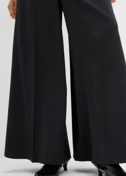 Pantalón ancho y fluido con cinturilla cómoda