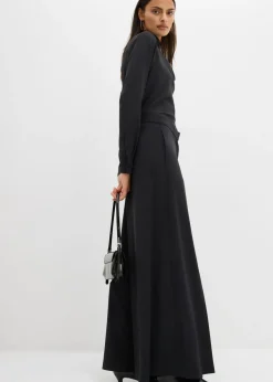 Pantalón ancho y fluido con cinturilla cómoda