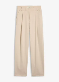 Pantalón barrel con cintura alta