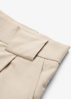 Pantalón barrel con cintura alta