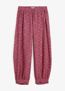 Pantalón bombacho de algodón puro