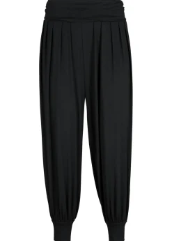 Pantalón bombacho de suave mezcla de viscosa