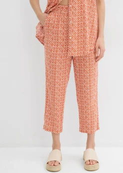 Pantalón bombacho de viscosa