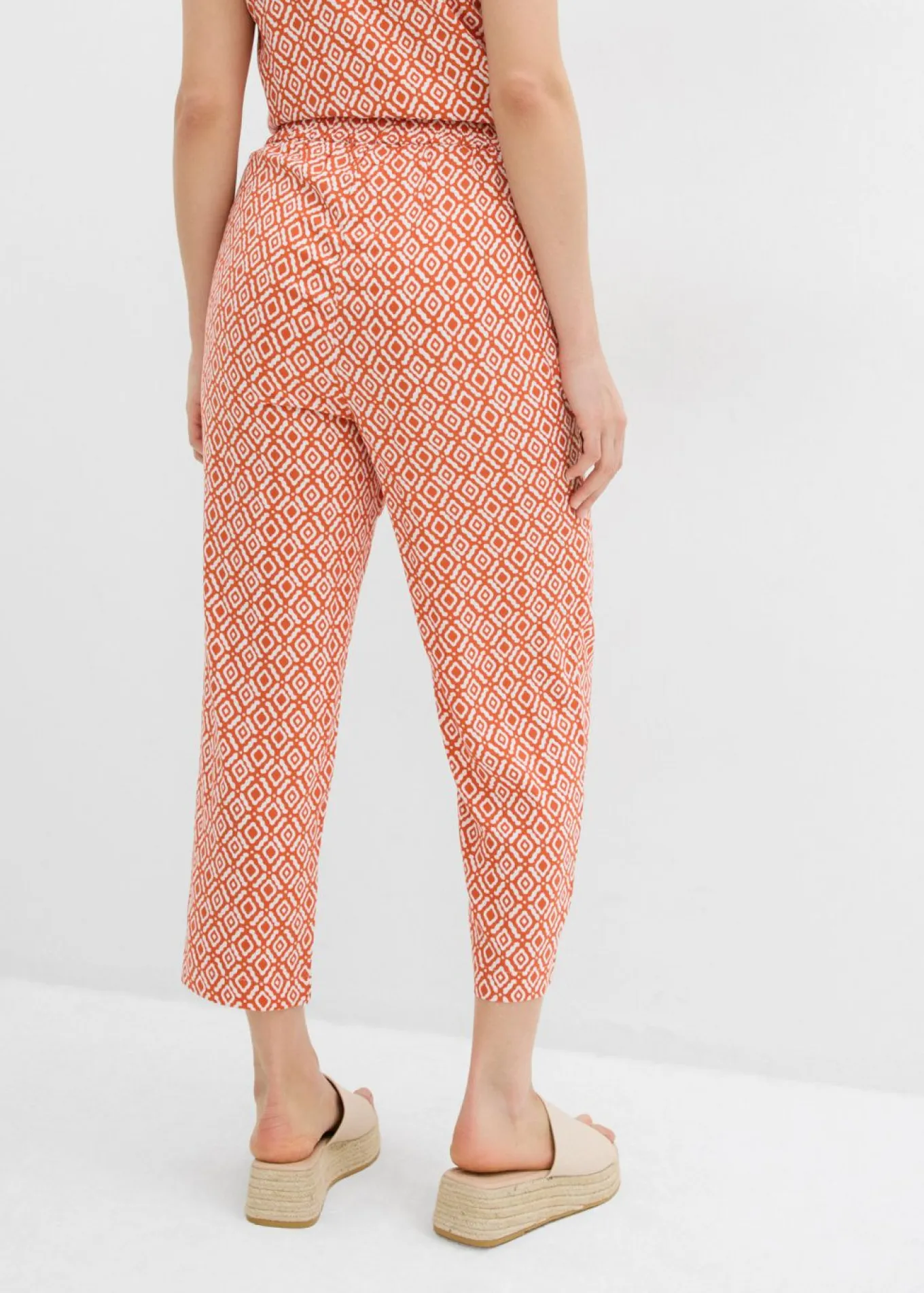 Pantalón bombacho de viscosa