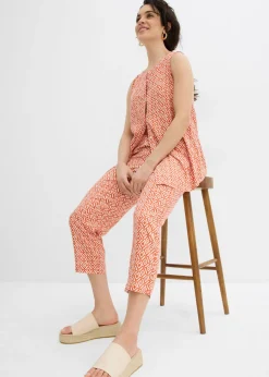 Pantalón bombacho de viscosa