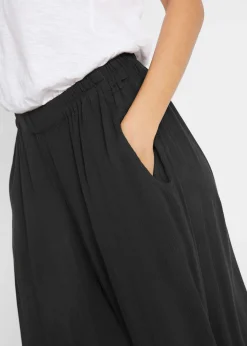Pantalón bombacho de viscosa