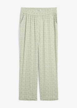 Pantalón bombacho de viscosa