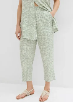 Pantalón bombacho de viscosa