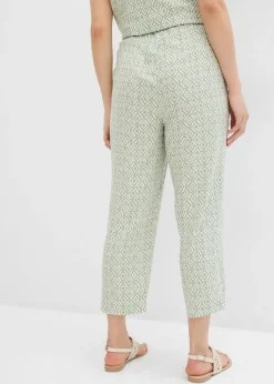 Pantalón bombacho de viscosa