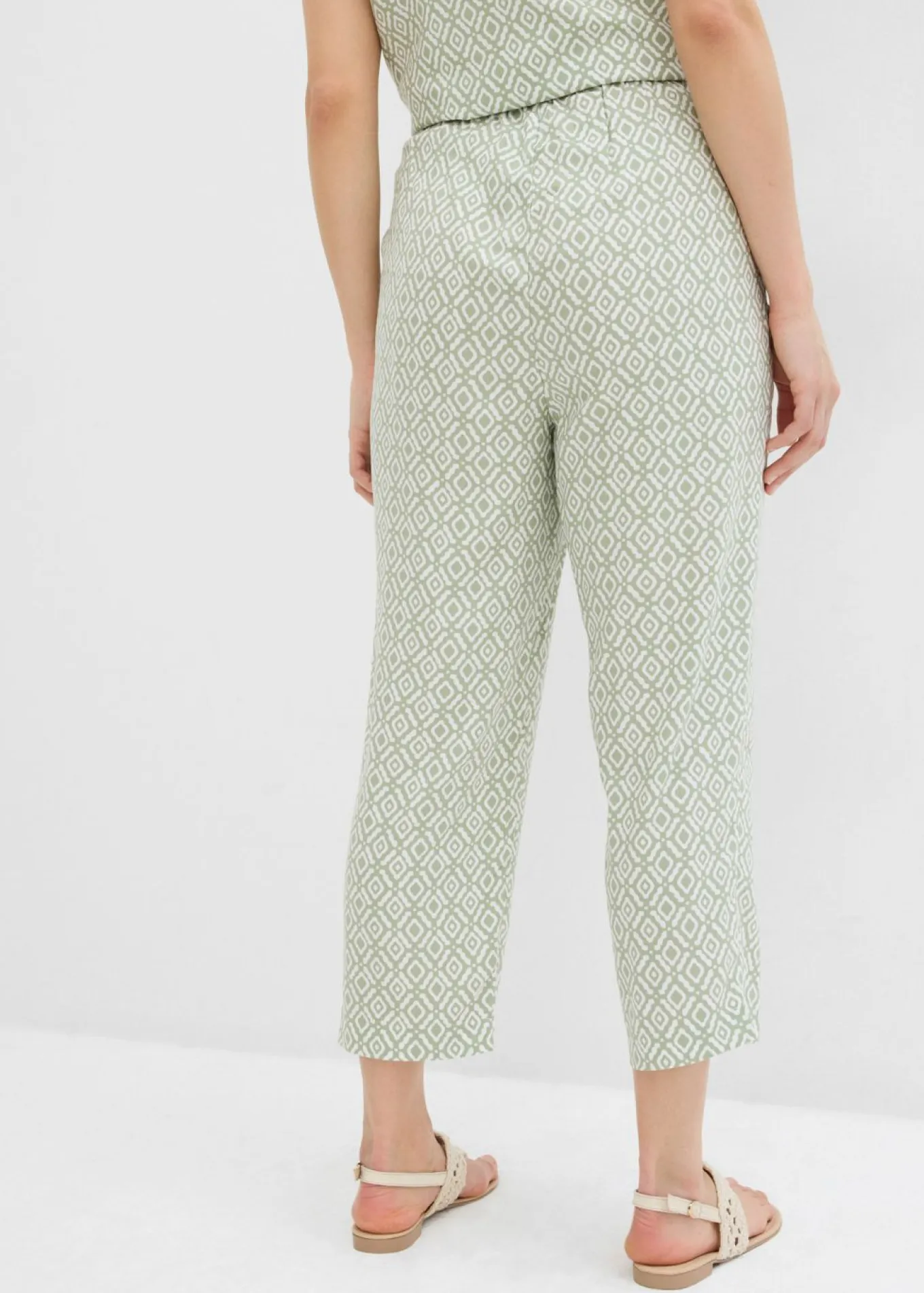 Pantalón bombacho de viscosa