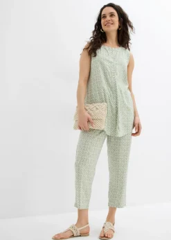 Pantalón bombacho de viscosa