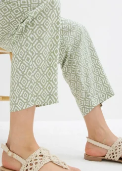 Pantalón bombacho de viscosa