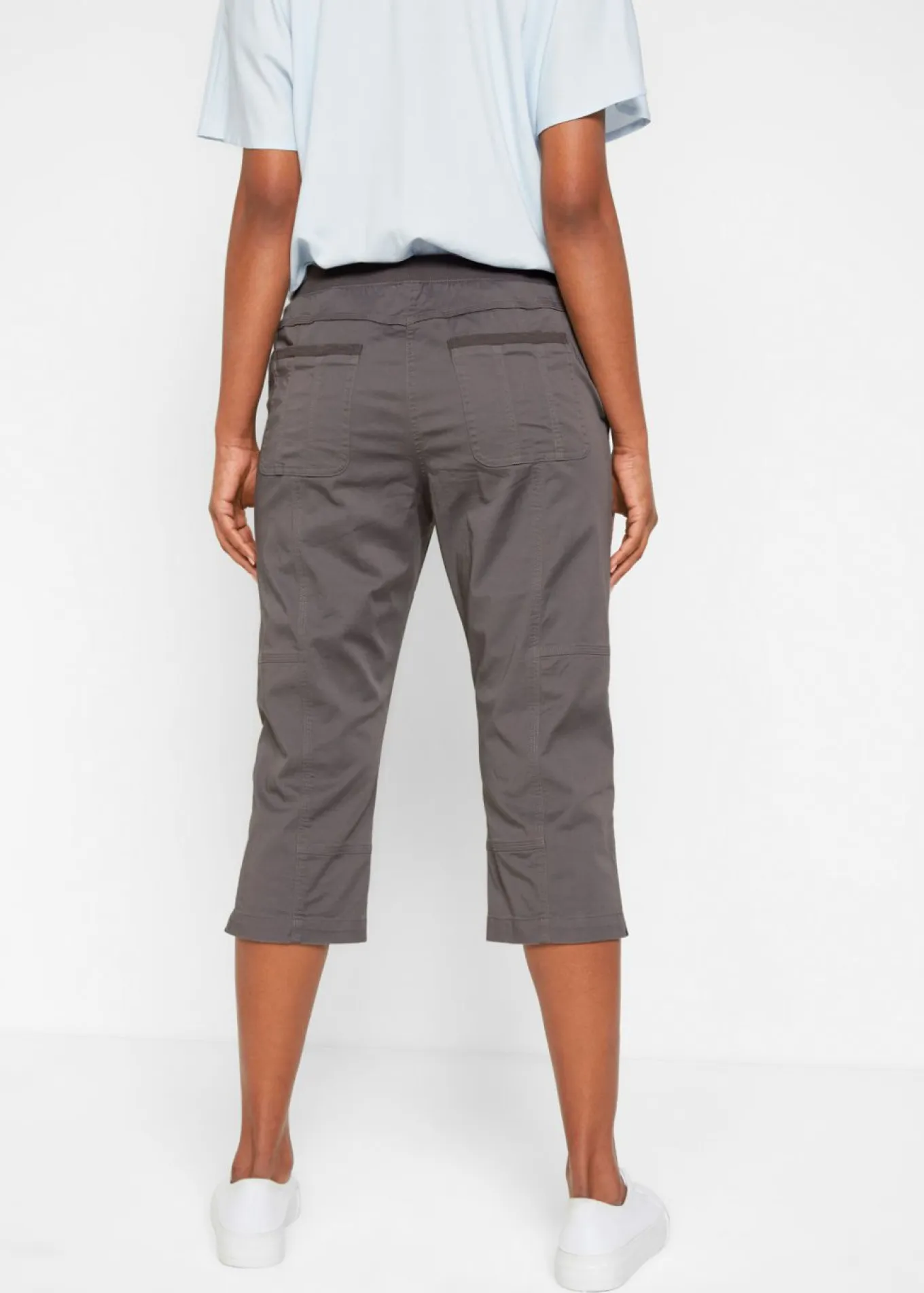 Pantalón capri con cordón